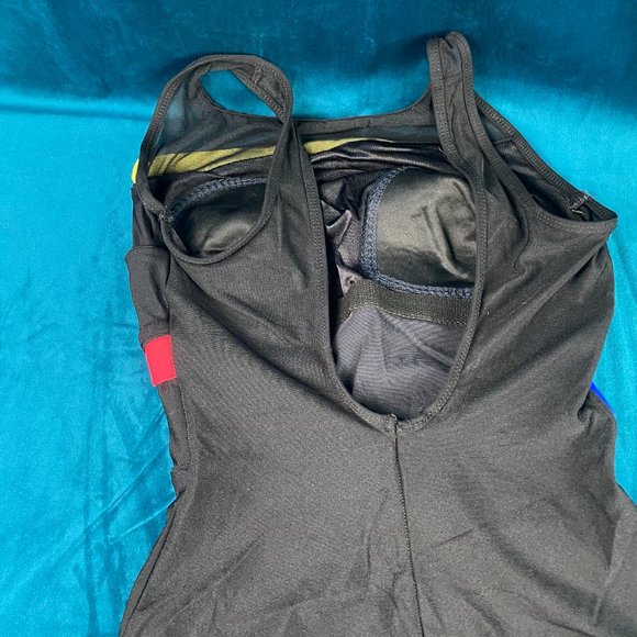 Vtg Longitude Shine Bright 4 Fold 1 Piece Swimsuit - Picture 6 of 9